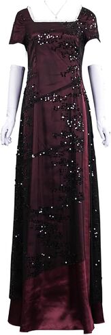 Boomtrader Titanic Rose Cosplay Costume Dress Adult Women Halloween Cosplay Rose Outfits in Saudi Arabia