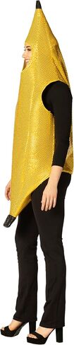 Banana Sparkle Glitzy Sequin Ultimate XXS Halloween Costume, Women, Adult Size XXS in Saudi Arabia