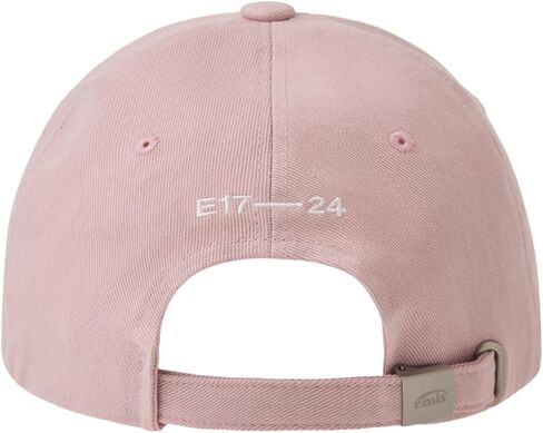 Twill Capital Baseball Cap Logo Adjustable Unisex Casual Streetwear Hat Pink in Saudi Arabia