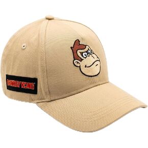 Donkey Kong Baseball Hat, Baseball Cap, Tan Hats for Men, Adult Hats, Adjustable Hat, Mens Women Baseball Caps, Cotton in Saudi Arabia