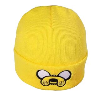 Beanie for Men Women, Unisex Cuffed Yellow Beanies Embroidered Winter Beanies Hats Cartoon Designed Warm Skull Knit Hat Halloween Party Beanie in Saudi Arabia
