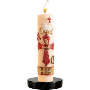 Cirios religiosos catolicos Grandes - Cirio Pascual catolico - sirios católicos Grandes - Saint Candles Prayer Candles - Our Lady of Guadalupe Religious Candle - Catholic Candle Pascuales in Saudi Arabia