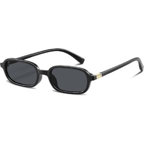 GRFISIA Retro Rectangular Sunglasses for Women Trendy Narrow Small 90s Style Square Frame Sun Glasses UV Protection in Saudi Arabia