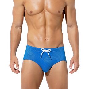 Casey Kevin Men's Swim Briefs Bikini Swimwear Quick Dry Swimsuit with Adjustable Drawstring Bathing Suit in Saudi Arabia