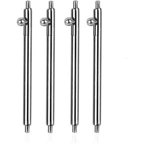 Quick Release Watch Pins, 1.8mm Thick Stainless Steel Spring Bars with Tool, Easy Install Watch Band Replacement Pins for Smartwatch, Mechanical Watch(4 PCS Spring Bars+1 Remover Tool) in Saudi Arabia