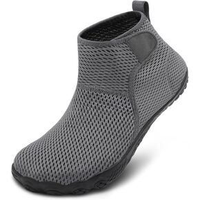 High Top Water Shoes for Women Men, Wide Toe Box Barefoot Aqua Shoes, Quick Dry Breathable Mesh Swim Shoes, Non Slip Beach Shoes for Pool River Walking in Saudi Arabia