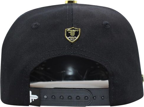 Ferreti Hats FT138 Premium Black Horse Hat for Men & Women - Metal Horse Emblem Hat - Snapback Baseball Cap, Gorra Negra de Beisbol para Hombre y Mujer in Saudi Arabia