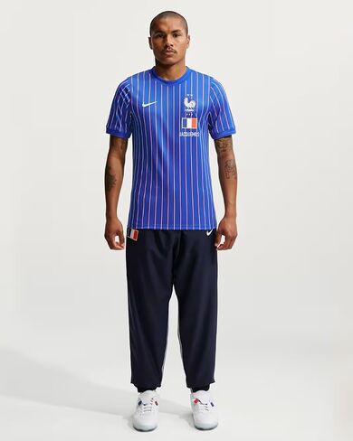قميص Nike France National Team x Jacquemus قبل المباراة - أزرق IH1674-480 in Kuwait