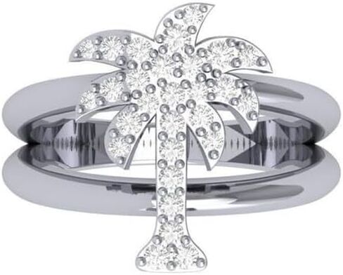 Palm Tree ring for Women in Saudi Arabia