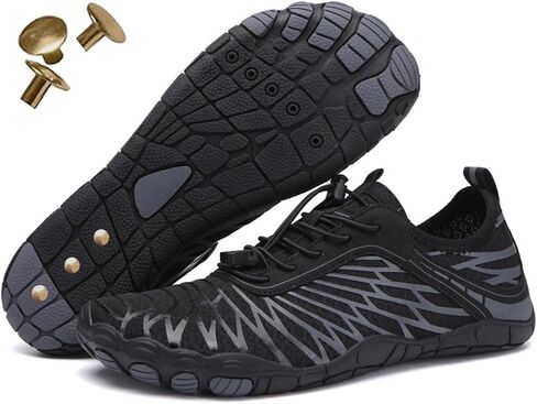 Grounding Shoes with Copper, Barefoot Shoes Women Men, Wide Toe Box Hiking Barefoot Womens, Non-Slip Comfortable Breathable Water Shoes for Walking Running in Saudi Arabia