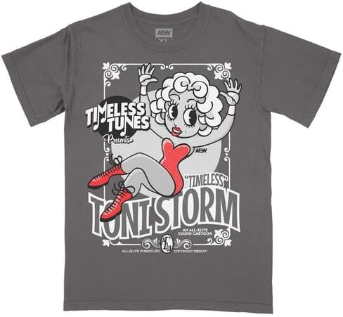 AEW Toni Storm - Timeless Tunes T-Shirt - All Elite Wrestling in Kuwait