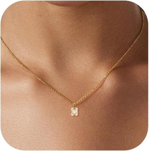 Airmb Cross Necklace for Women Choker 14K Gold/925 Silver Plated Dainty Choker Small Cross Pendant Trendy Cute Cross Charm Delicate Necklace Hypoallergenic Faith Jewelry Religious Gifts for Women in Saudi Arabia