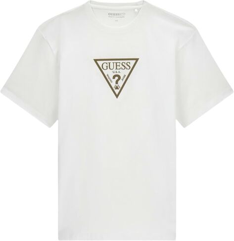 Guess Men's Eco Short Sleeve Terry Logo Tee in Kuwait