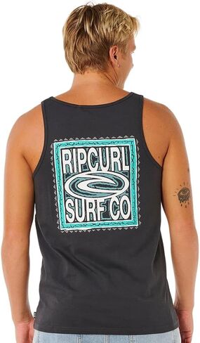 تانك رجالي من Rip Curl Trad - أسود مغسول in Kuwait