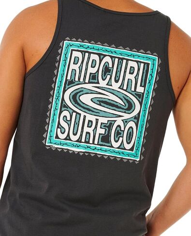 تانك رجالي من Rip Curl Trad - أسود مغسول in Kuwait