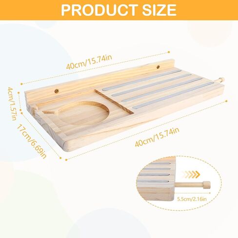 Large Tonie Shelf for Toniebox,Magnetic Wooden Floating Shelves Compatible with Tonie Accessories, Characters & Figures, Display Collection (Natural Wood) in Saudi Arabia