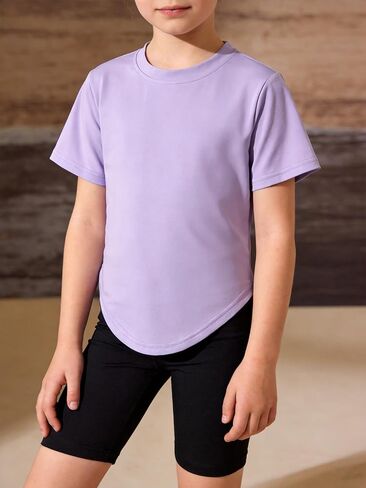 Girls T Shirts for Trendy Casual Blouses Soft Lightweight Fabric for Comfortable Everyday Fashion Outfits in Kuwait