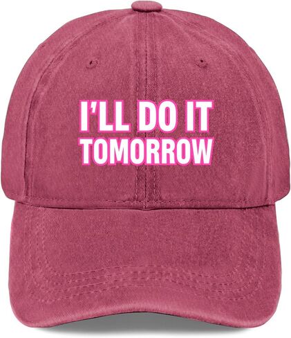 I'll Do It Tomorrows Trucker Hat Garde Caps for Mom in Kuwait