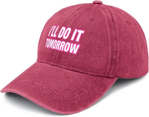I'll Do It Tomorrows Trucker Hat Garde Caps for Mom in Kuwait