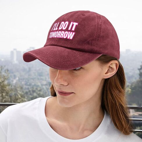 I'll Do It Tomorrows Trucker Hat Garde Caps for Mom in Kuwait