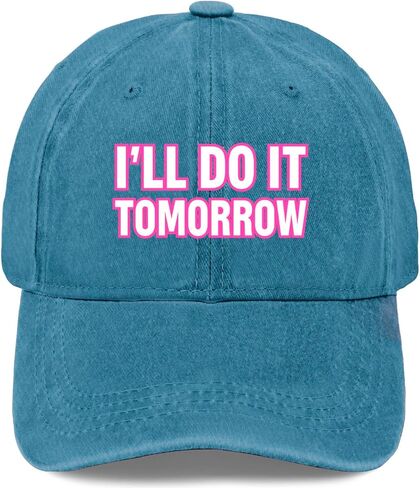 I'll Do It Tomorrows Trucker Hat Garde Caps for Mom in Kuwait