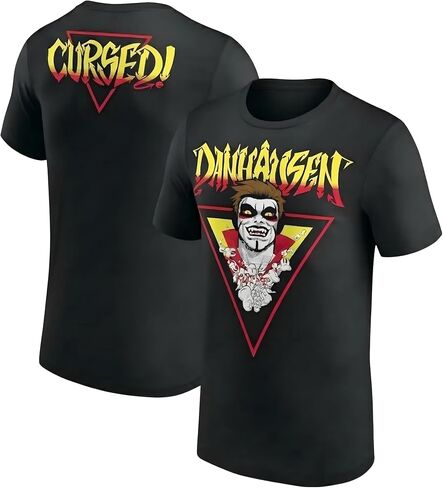 تي شيرت Danhausen Cursed Tshirt Pro Wrestling تي شيرت للرجال والنساء in Kuwait