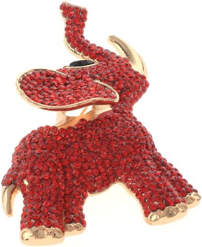 Large Crystal Elephant Brooch in Saudi Arabia