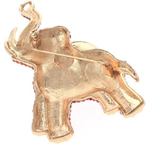 Large Crystal Elephant Brooch in Saudi Arabia