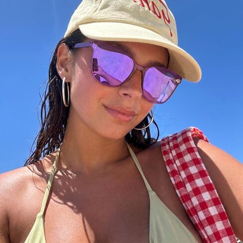 SIPHEW Polarized Sunglasses for Women - Oversized Cat-Eye Frame with UV400 Protection | Lightweight Shades in Saudi Arabia