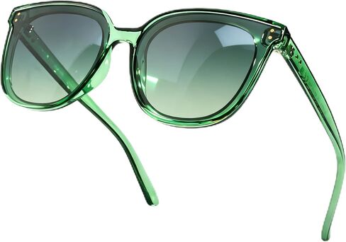 SIPHEW Polarized Sunglasses for Women - Oversized Cat-Eye Frame with UV400 Protection | Lightweight Shades in Saudi Arabia