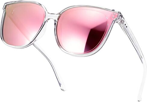 SIPHEW Polarized Sunglasses for Women - Oversized Cat-Eye Frame with UV400 Protection | Lightweight Shades in Saudi Arabia