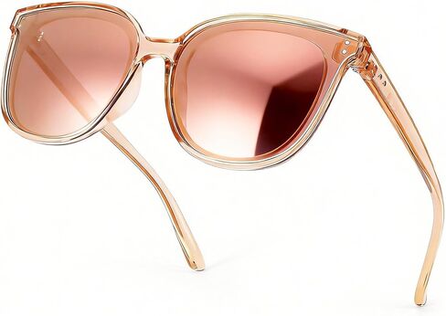 SIPHEW Polarized Sunglasses for Women - Oversized Cat-Eye Frame with UV400 Protection | Lightweight Shades in Saudi Arabia