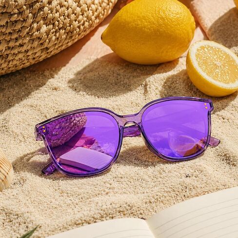 SIPHEW Polarized Sunglasses for Women - Oversized Cat-Eye Frame with UV400 Protection | Lightweight Shades in Saudi Arabia