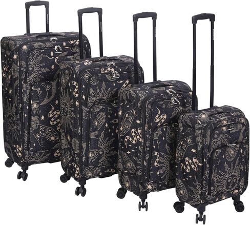 Karriage-Mate 4-Piece Expandable Softside Luggage Set with Spinner Wheels, Lightweight Travel Suitcases for Trips (CW1) in Saudi Arabia