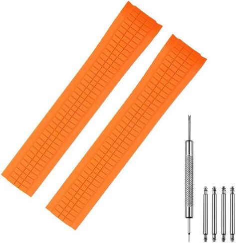 21mm Silicone Rubber Watch Band Strap Compatible with Patek Aquanaut Philippe -5164A 5167A in Saudi Arabia