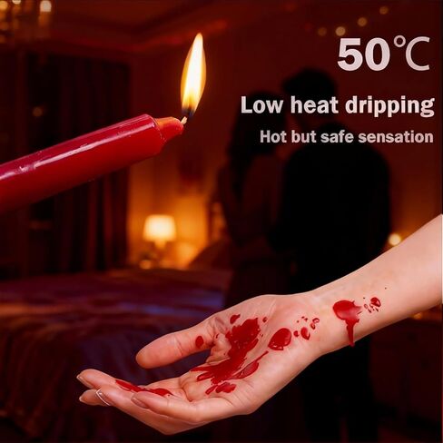 Low Temperature Candle Set - 3 Pack (Red, Purple, Black), Smooth Drip Candles for Deep Relaxation, Cozy Home Ambiance & Mood Lighting in Saudi Arabia
