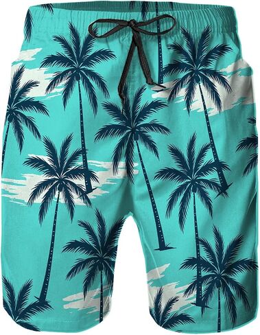Mens Swim Trunks with Mesh Lining,Quick Dry Swimsuit Board Shorts Beach Pants Swimwear Bathing Suits in Saudi Arabia