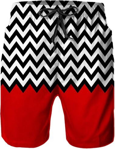 Mens Swim Trunks with Mesh Lining,Quick Dry Swimsuit Board Shorts Beach Pants Swimwear Bathing Suits in Saudi Arabia
