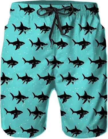 Mens Swim Trunks with Mesh Lining,Quick Dry Swimsuit Board Shorts Beach Pants Swimwear Bathing Suits in Saudi Arabia