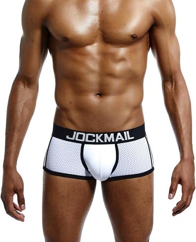 سراويل داخلية للرجال من JOCKMAIL، سراويل داخلية شبكية سريعة الجفاف ومريحة للرجال، سراويل داخلية قابلة للتمدد in Kuwait