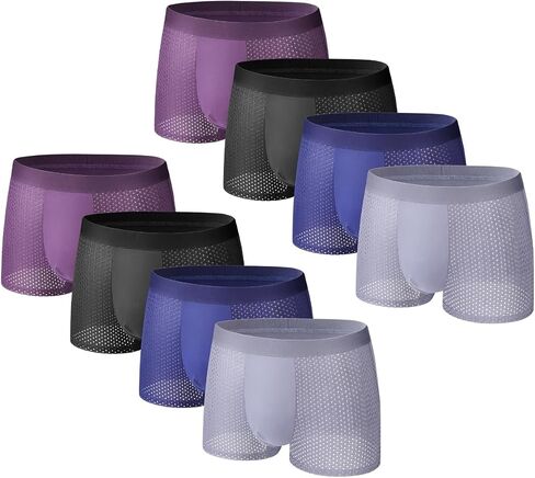 Boxhero [2025 Upgrade Men's Boxer Briefs, Built-in with 3D Pouch Comfortable Underwear for Men in Saudi Arabia