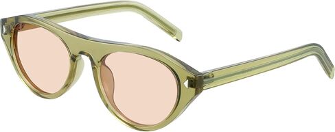MEETSUN Trendy Cat Eye Sunglasses for Women Retro Oval Vintage Narrow Frame UV400 Protection for Driving Travel Outdoor in Saudi Arabia