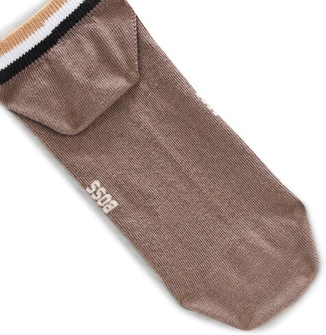 BOSS Men's 2 Pack Iconic Stripe Ankle Band Socks in Saudi Arabia