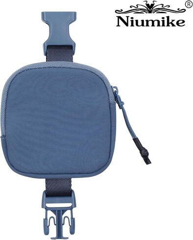 Niumike Small Crossbody Bag Adjustable Belt Bag with Removable Pouch Nylon Cell Phone Purse for Women Travel Workout Hiking in Kuwait
