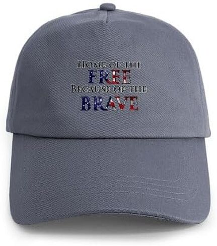 CafePress Home of The Free Because of T Cap Adjustable Baseball Cap in Kuwait