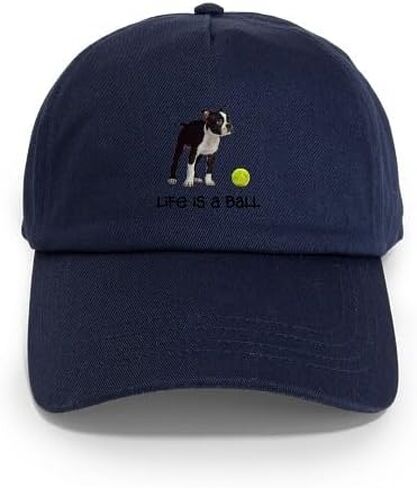 قبعة بيسبول CafePress Boston Terrier Life قابلة للتعديل in Kuwait