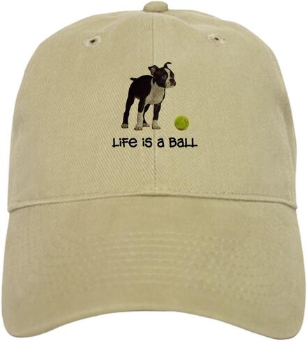 قبعة بيسبول CafePress Boston Terrier Life قابلة للتعديل in Kuwait