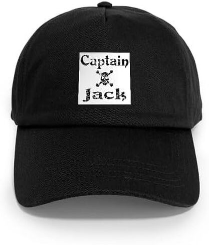 قبعة CafePress Captain Jack (المتعثرة) قبعة بيسبول قابلة للتعديل in Kuwait