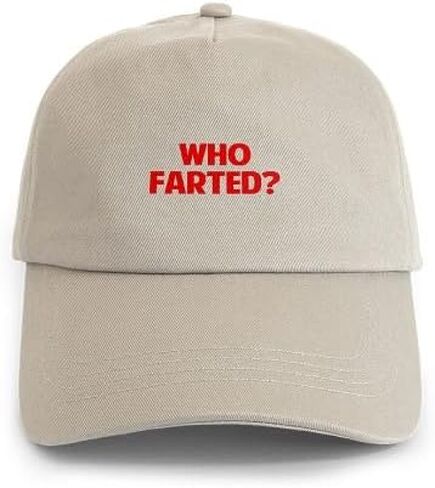 قبعة بيسبول من CafePress Who Farted قابلة للتعديل in Kuwait