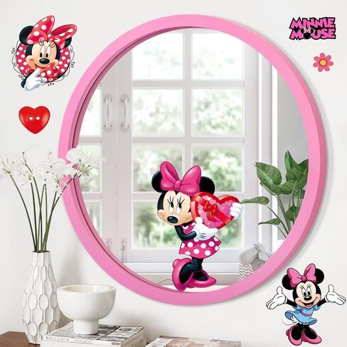 Mouse Wall Decals, Girls Room Peel and Stick Mouse Decorations for Room, 7.9x11.8In - 20x30cm, Colorful Mouse Stickers for Baby Bedroom Nursery in Saudi Arabia
